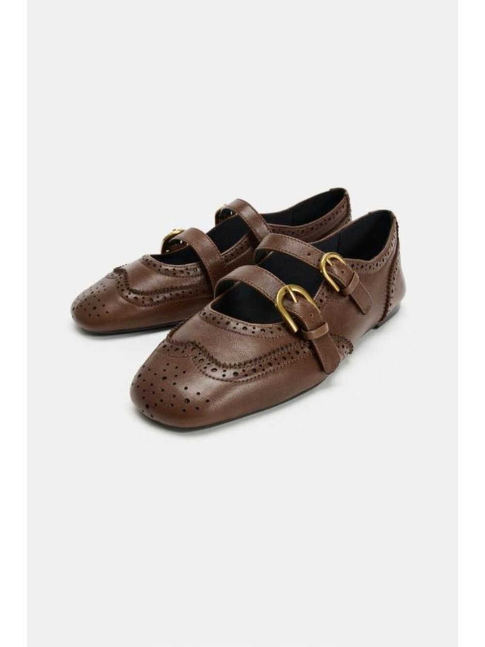 ZARA LEATHER BALLET FLATS 3518/810/700